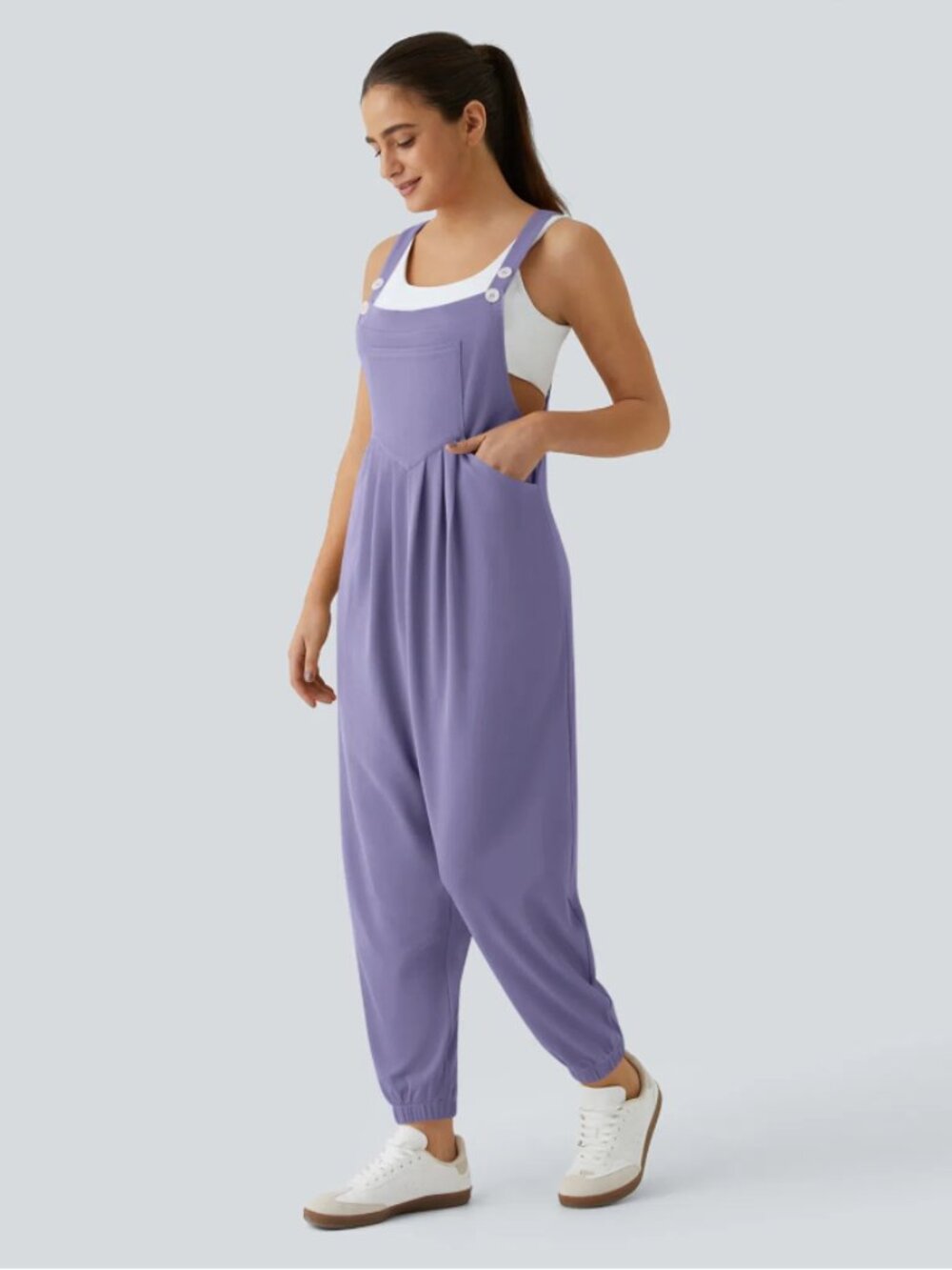 Lavender Halara Overalls